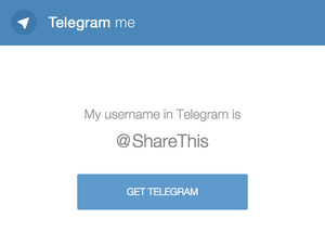 Вот что увидят люди, у которых нет Telegram