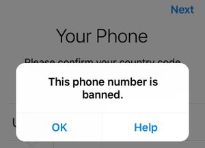 Phone banned
