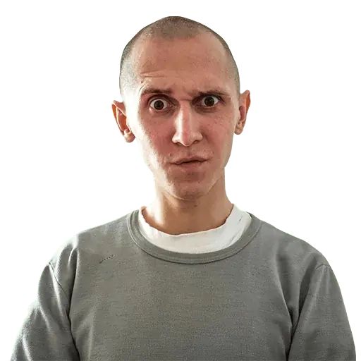 Стикер «Bald dude-1»