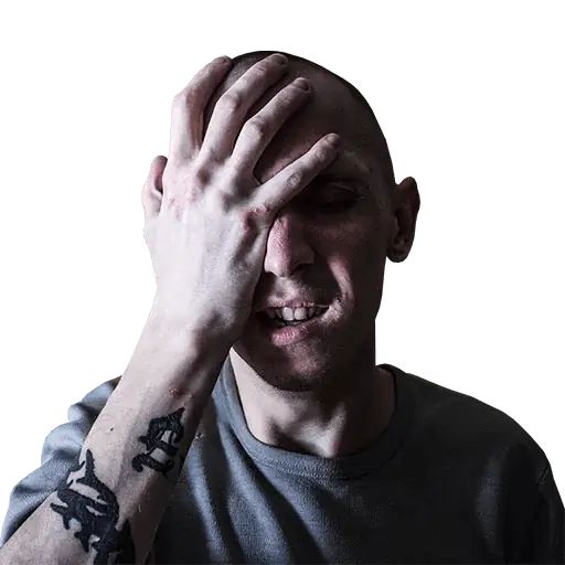 Стикер «Bald dude-4»