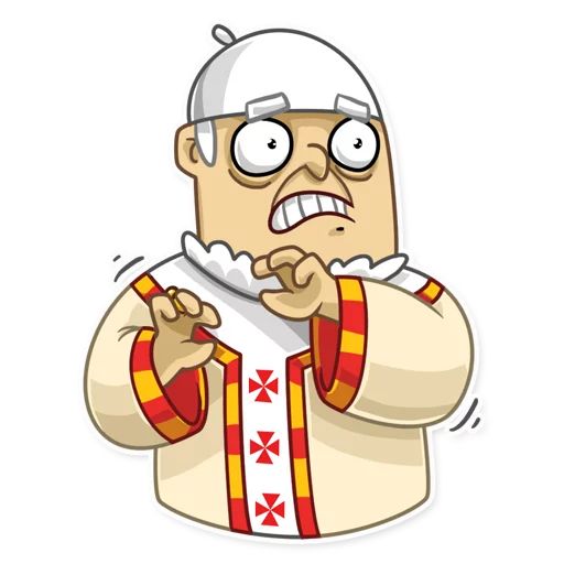 Стикер «Папа Римский-4»