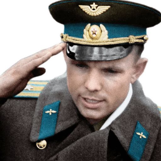 Стикер «Юрий Гагарин-2»