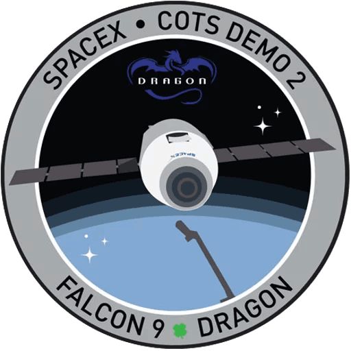 Стикер «Эмблемы миссий SpaceX-2»