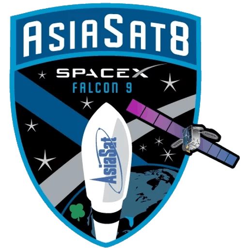 Стикер «Эмблемы миссий SpaceX-9»