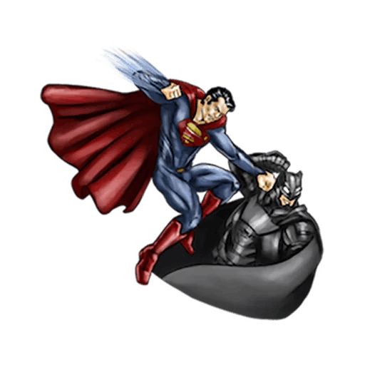 Стикер «Бэтмен v Супермен-9»