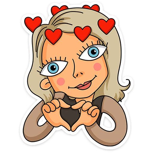 Стикер «Женский стендап-5»