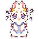 Набор стикеров «Ася»