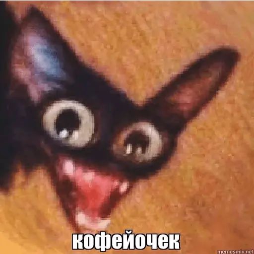 Стикер «Упоротый кот-7»