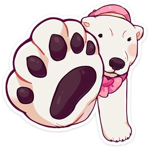 Стикер «Мишка Малышка-1»