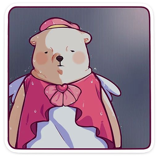 Стикер «Мишка Малышка-2»