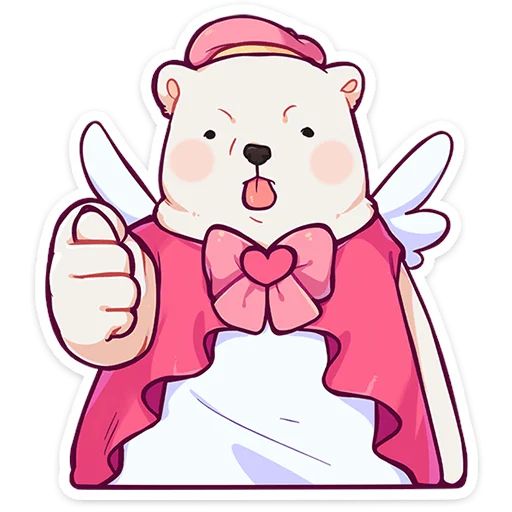 Стикер «Мишка Малышка-7»