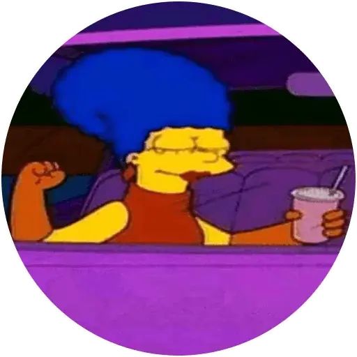 Набор стикеров для Telegram «Такие Симпсоны»