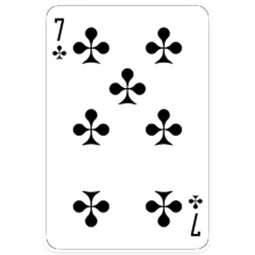 Стикер «Игральные карты-8»