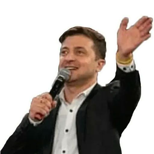Стикер «Владимир Зеленский-8»