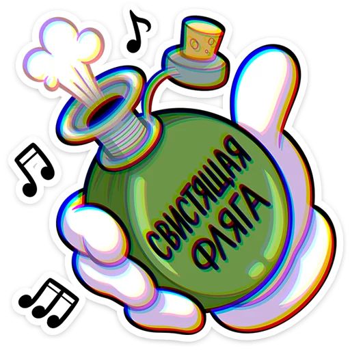 Стикер «Кот Джо-7»