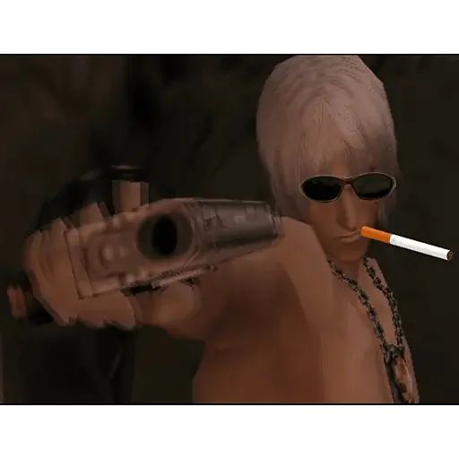 Стикер «Devil May Cry Для Аутистов-1»