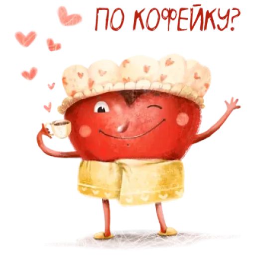 Набор стикеров для Telegram «Опять про любовь»