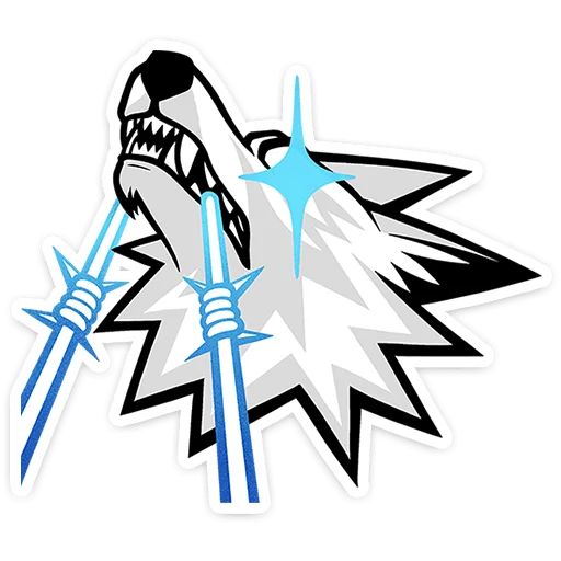 Стикер «Волчара-5»