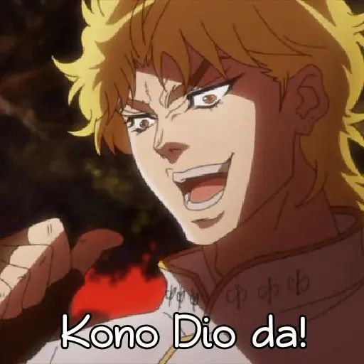 Стикер «ДжоДжо-11»