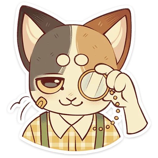 Стикер «Лапка и Пломбир-7»