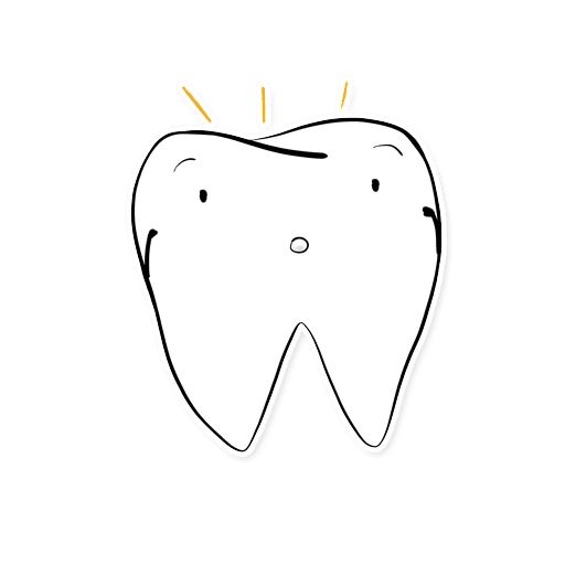 Стикер «Коренные зубы-2»