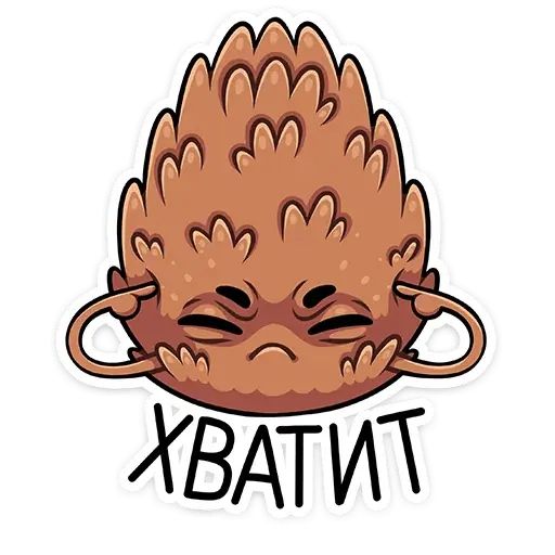 Стикер «Шишка Братишка-11»