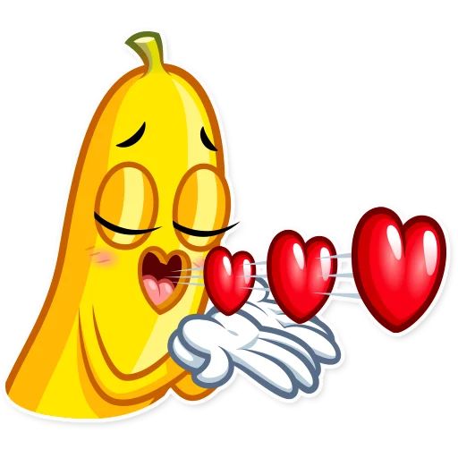 Стикер «Очаровательный банан-2»