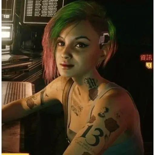 Стикер «Cyberpunk 2077-6»