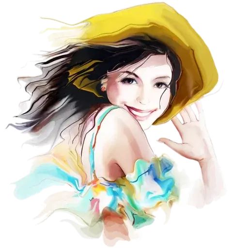 Стикер «Женщины в искусстве-1»