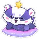 Набор стикеров «Алиот»