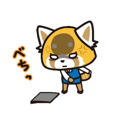 Стикер «Aggretsuko-12»