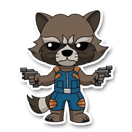 Набор стикеров для Telegram «Чиби для гиков»