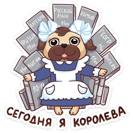 Стикер «Выпускной 2019-8»