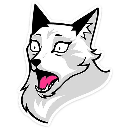 Стикер «Хищный Лис-10»