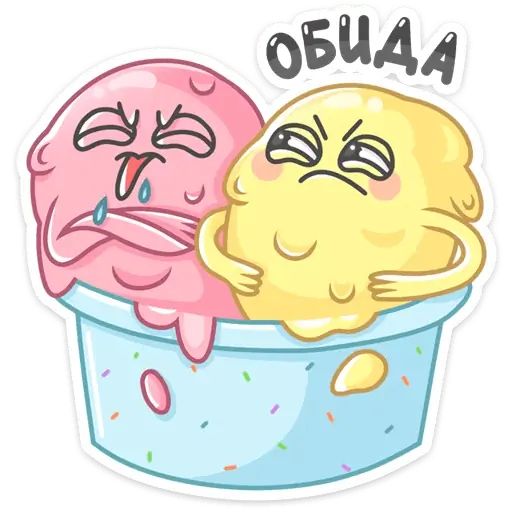 Стикер «Крошки-морожки-12»