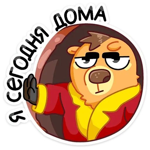 Стикер «Сурок Билл-10»