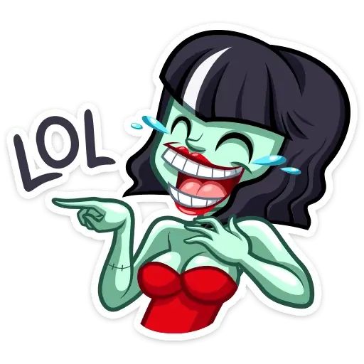 Набор стикеров для Telegram «Фрэнни»