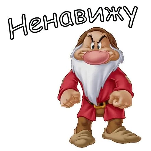 Набор стикеров для Telegram «Гномы»