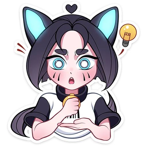 Стикер «Кибер Милшу 02-3»