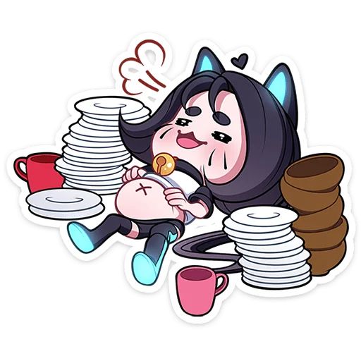 Стикер «Кибер Милшу 02-8»