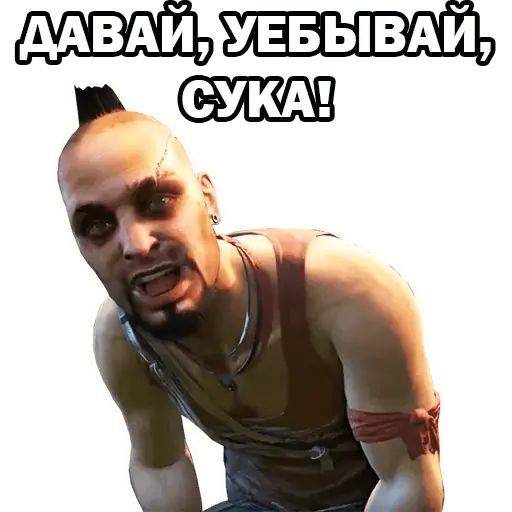Стикер «Ваас Монтенегро-8»