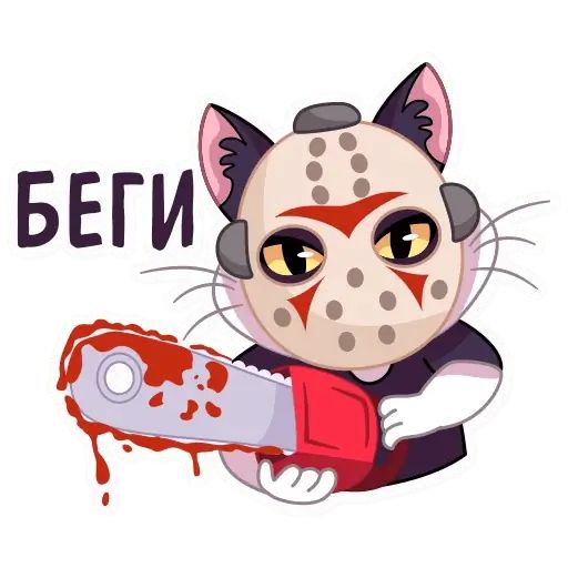 Стикер «Кот Дайвинчика-6»