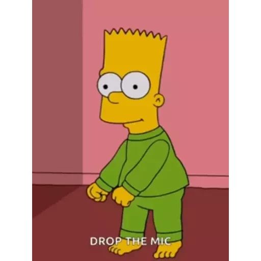 Стикер «Симпсон-1»