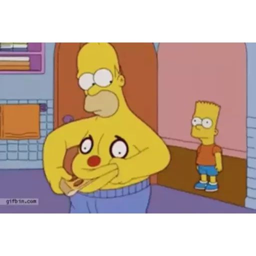 Стикер «Симпсон-11»