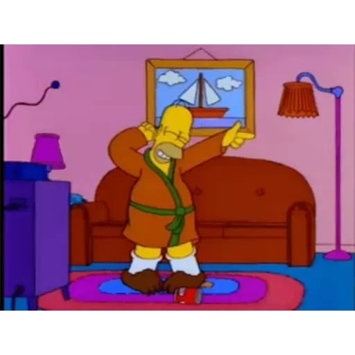 Стикер «Симпсон-4»