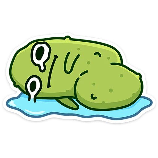 Стикер «Огурчик Димон-10»