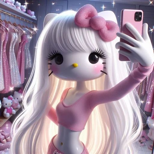 Стикер «Hello Kitty-1»