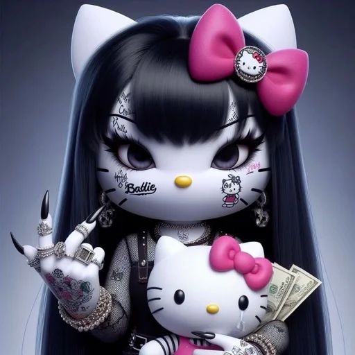 Стикер «Hello Kitty-2»