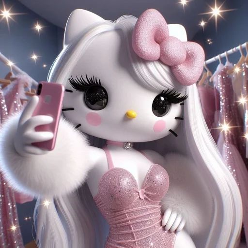 Стикер «Hello Kitty-4»