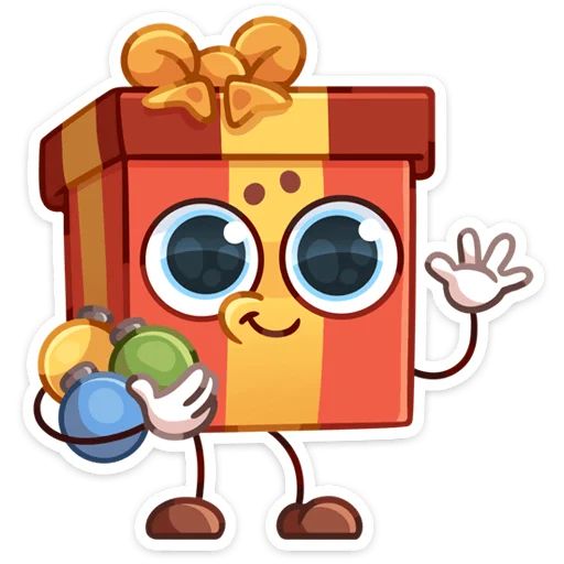 Набор стикеров для Telegram «Гифти»